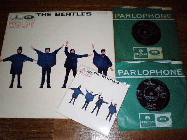 BEATLES★Help UK Y/B Parlophone mono オリジナ BEATLES☆Help UK Y/B Parlophone mono オリジナ